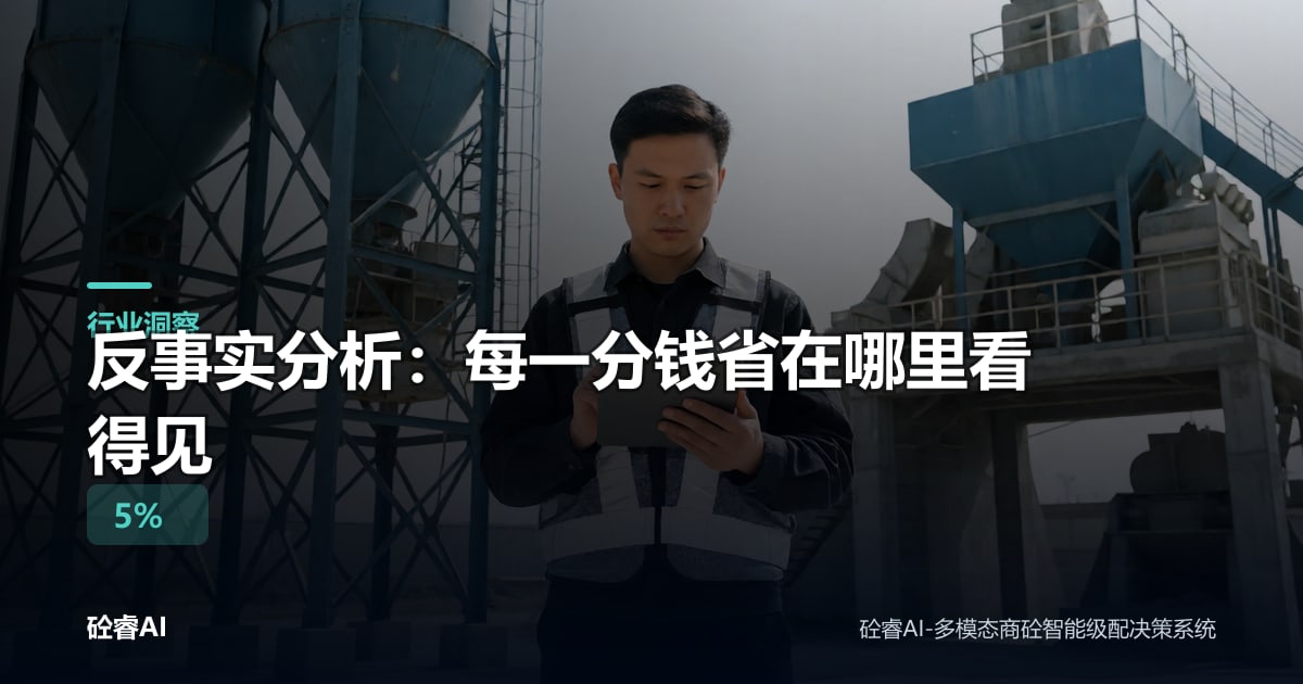 反事实分析：每一分钱省在哪里看得见