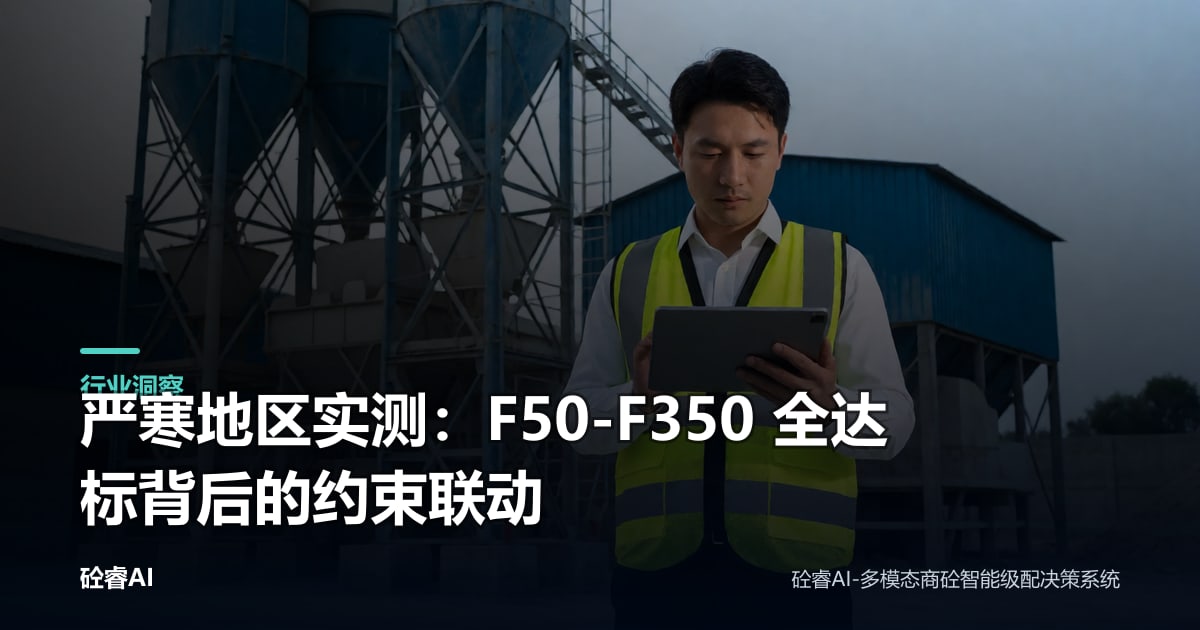 严寒地区实测：F50-F350 全达标背后的约束联动